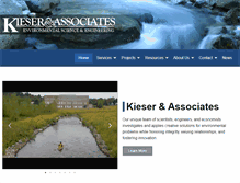 Tablet Screenshot of kieser-associates.com
